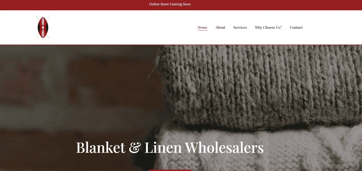A website designed and built by Hostking
