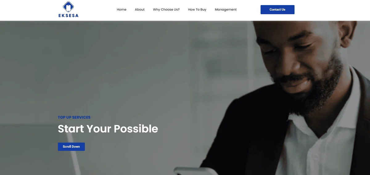 A website designed and built by Hostking